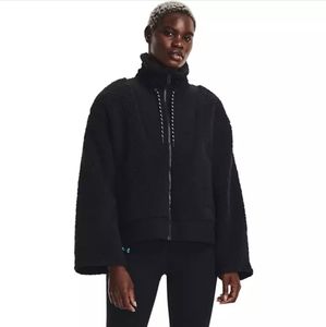 NWT ❤️ Under Armour Legacy Sherpa Full-Zip Jacket, Women's size M
